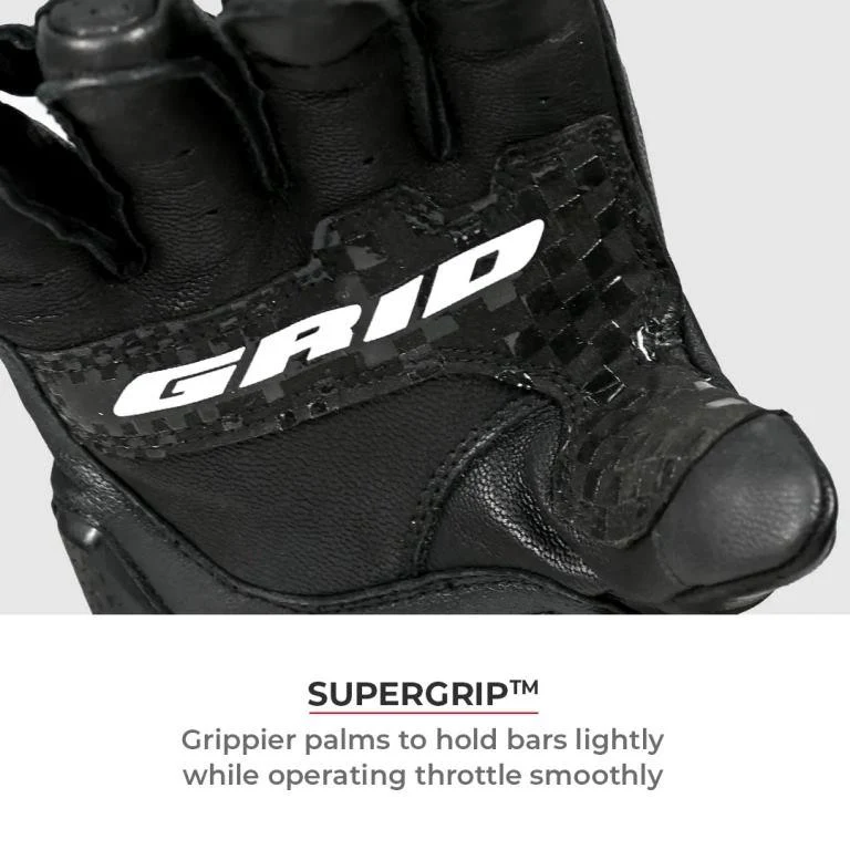 Viaterra Grid Mk3 – Full Gauntlet Riding Gloves - Yellow - Image 5