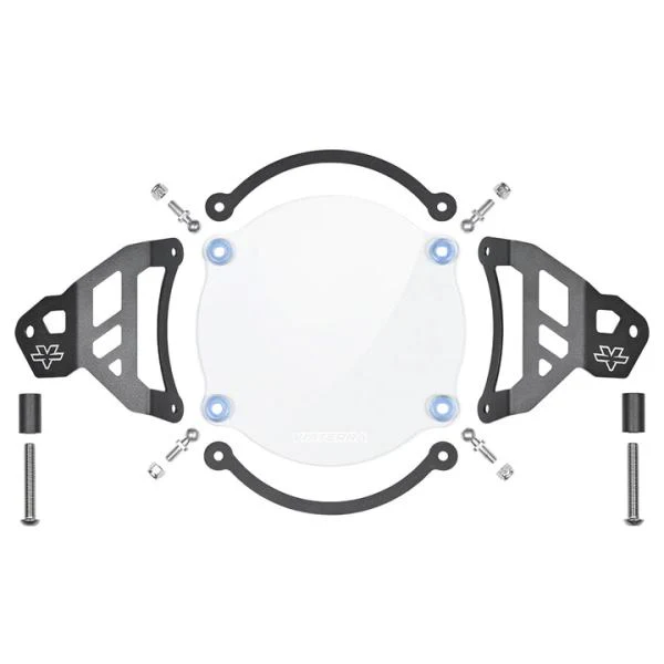 ViaTerra Headlight Guard for Hero XPulse - Clear Shield - Image 2