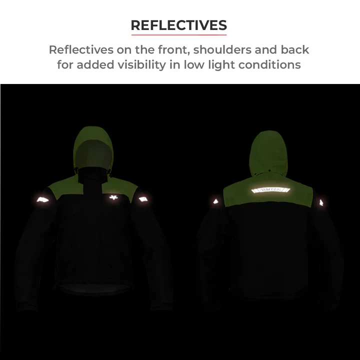 Viaterra P300 – Motorcycle Rain Jacket / Rain Coat for Riders - Image 11