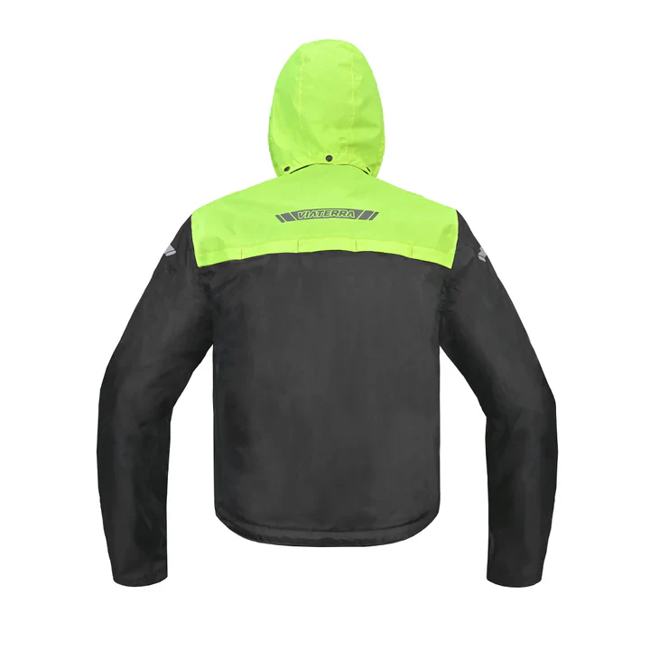 Viaterra P300 – Motorcycle Rain Jacket / Rain Coat for Riders - Image 3