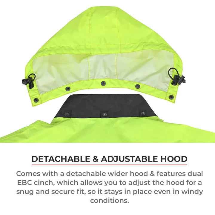 Viaterra P300 – Motorcycle Rain Jacket / Rain Coat for Riders - Image 8