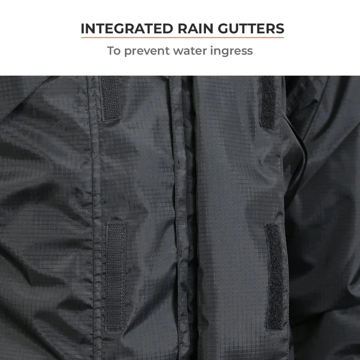 Viaterra P300 – Motorcycle Rain Jacket / Rain Coat for Riders - Image 9