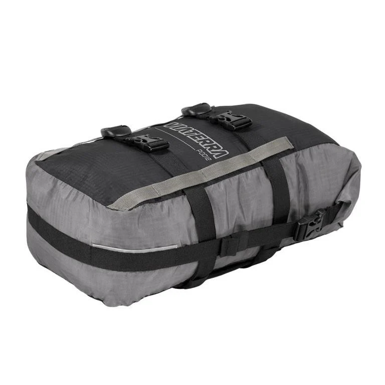 Viaterra Pod - 100% Waterproof Motorcycle Tail Bag - Grey