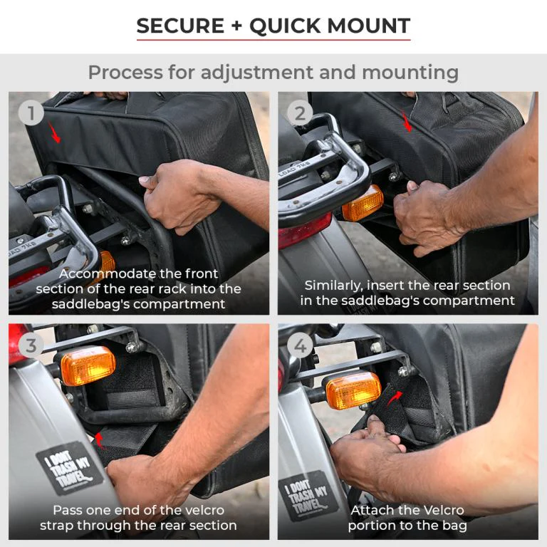 Viaterra Quick Release Saddlebag (30L) - Image 4