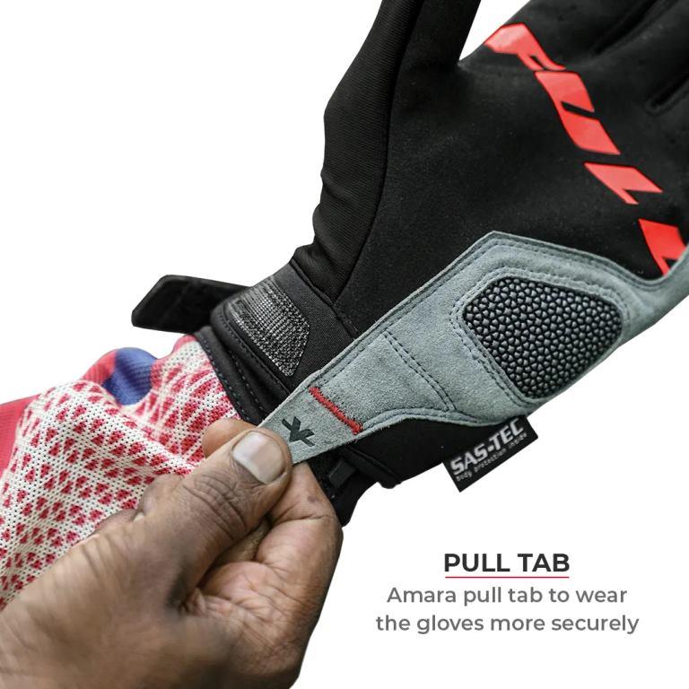 Viaterra Roost V2 – Offroad Motorcycle Gloves - Flame - Image 2