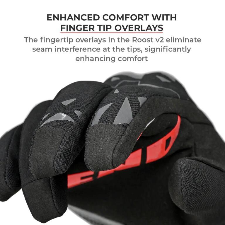 Viaterra Roost V2 – Offroad Motorcycle Gloves - Flame - Image 5