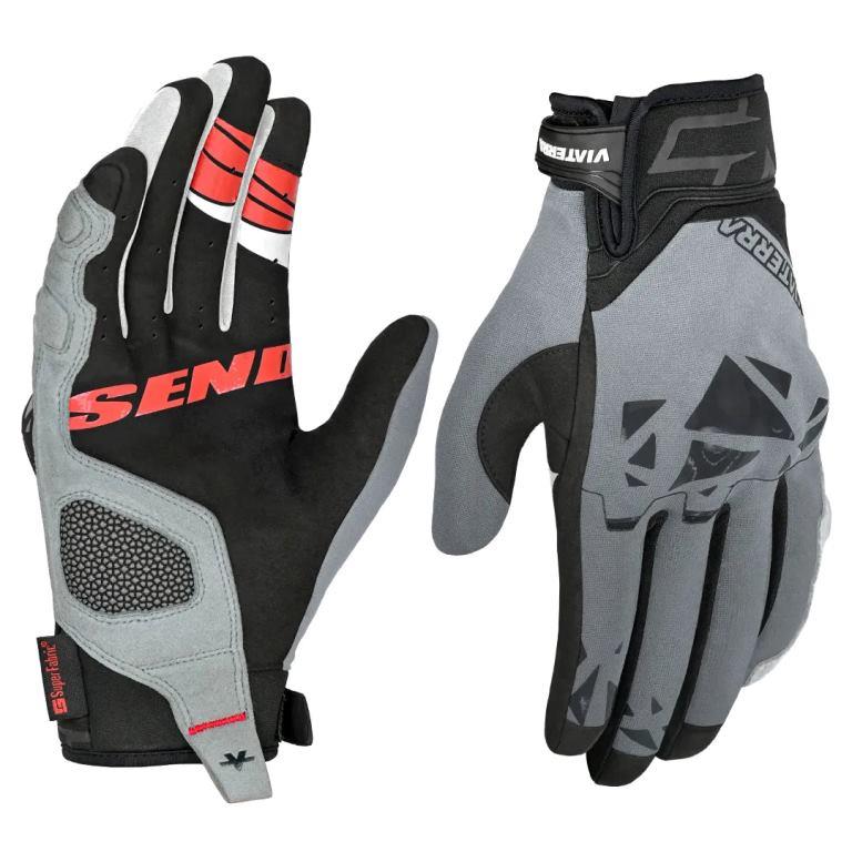 Viaterra Roost V2 – Offroad Motorcycle Gloves - Grey