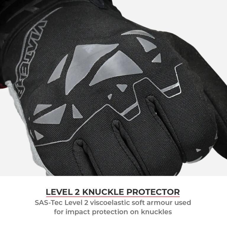 Viaterra Roost V2 – Offroad Motorcycle Gloves - Grey - Image 2