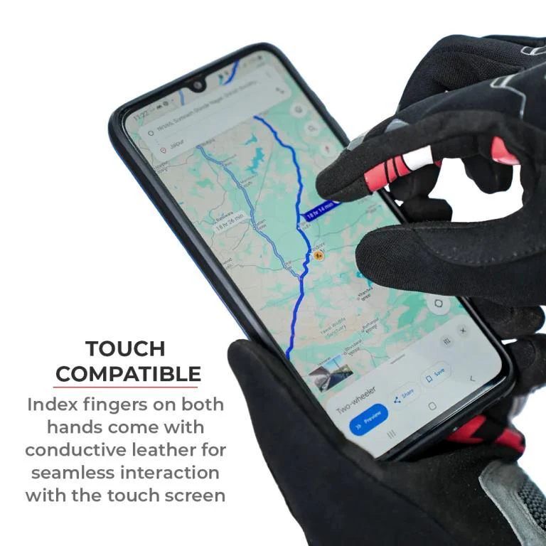 Viaterra Roost V2 – Offroad Motorcycle Gloves - Marine - Image 6