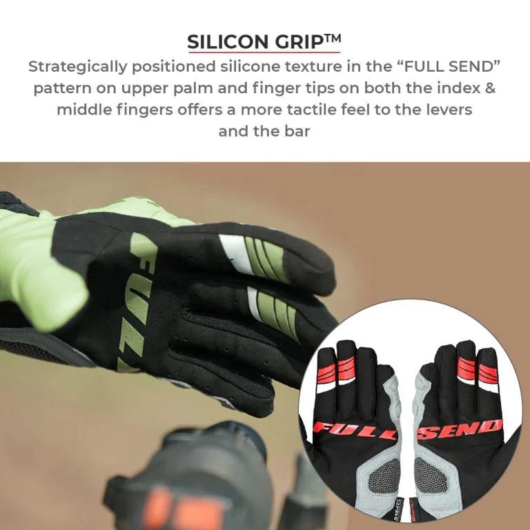 Viaterra Roost V2 – Offroad Motorcycle Gloves - Marine - Image 9