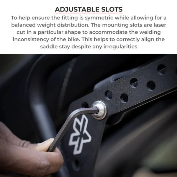 Viaterra Saddlebag Rack – Triumph Speed 400 - Image 8