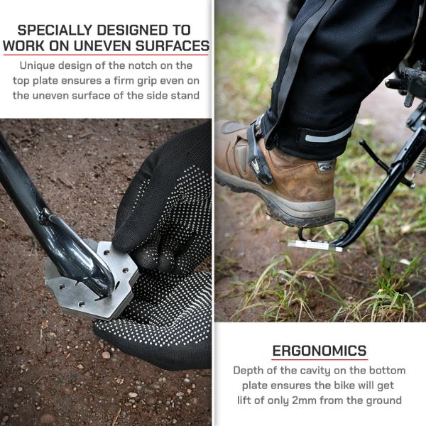 Viaterra Suzuki V-Strom SX Sidestand Shoe - Image 5