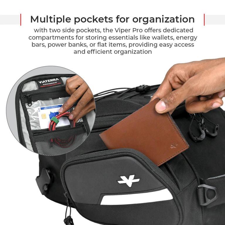 Viaterra Viper Pro Motorcycle Tank Bag Universal - Image 6