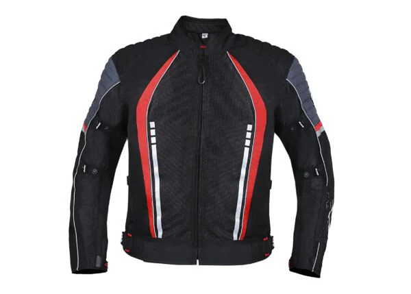 Voyager Jacket – Red - Biking Brother Hood