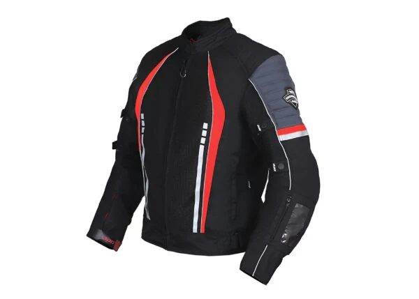 Voyager Jacket – Red - Biking Brother Hood - Image 3