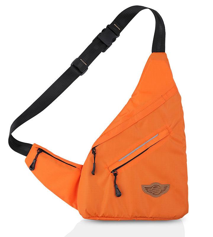 Wing Crossbody Tangy Orange Sling Bag for Travel, Biking, Hiking, Trekking and Everyday Use by Guardian Gears - Image 6