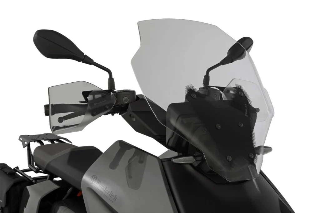 Wunderlich BMW CE 04 Ergonomics - Windshield Marathon - Smoked Grey - 42004-002 - Image 5