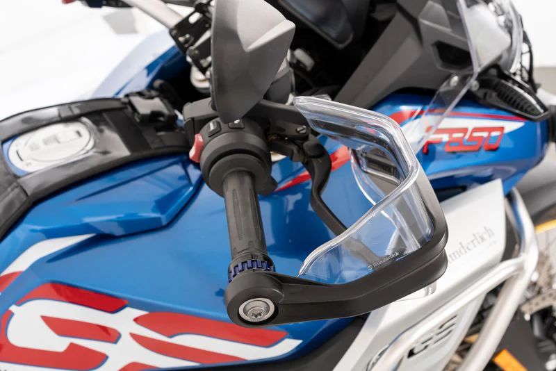 Wunderlich BMW Ergonomics - Hand Guard Extension - Clear - 44940-005 - Image 4