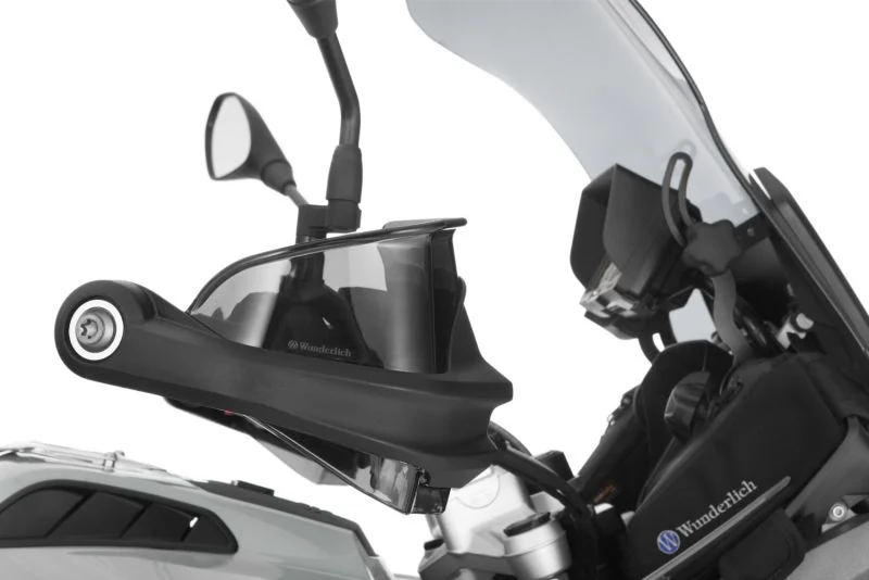 Wunderlich BMW Ergonomics - Hand Guard Extension - Smoked Grey - 44940-006 - Image 3