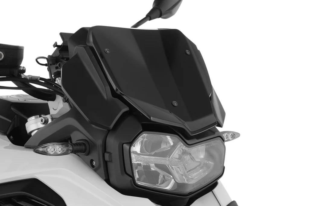 Wunderlich BMW F 750 / 850 GS Screen - Windscreen "FlowJet" - Glossy-black - 20231-004