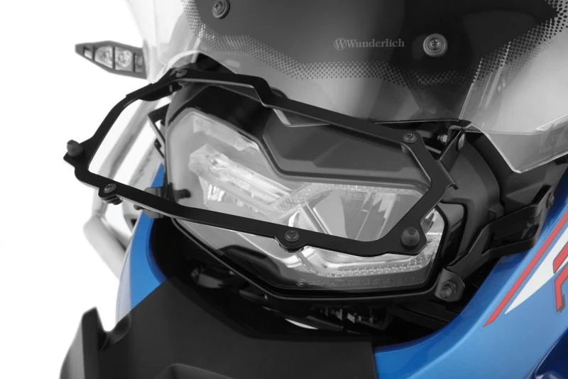 Wunderlich BMW F Series GSA Protection - Headlight Protector (Foldable) - Clear - 25858-102 - Image 4