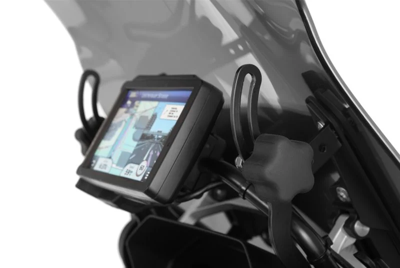 Wunderlich BMW GS Screen - Windscreen Reinforcement Brackets - Left And Right - Black - 43520-212 + 43520-222 - Image 3