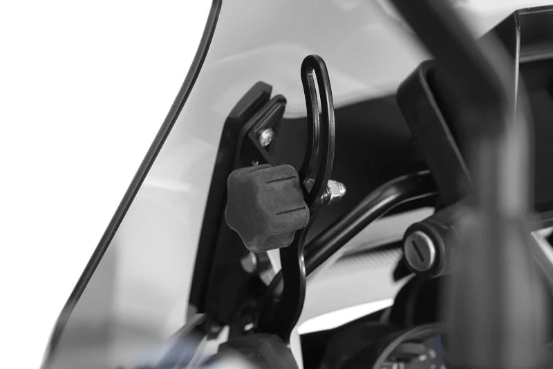 Wunderlich BMW GS Screen - Windscreen Reinforcement Brackets - left - black - 43520-212 - Image 4