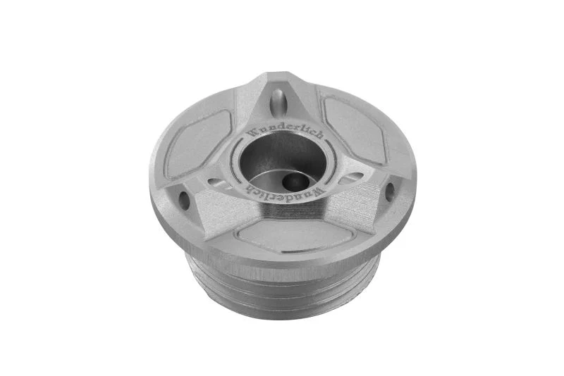 Wunderlich BMW Motorrad Ergonomics - Oil Filler Plug (with Key) - Silver - 35990-001 - Image 3
