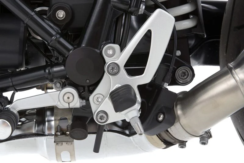 Wunderlich BMW R Nine T Ergonomics - Footrest Lowering Kit - Silver - 31430-801 - Image 2