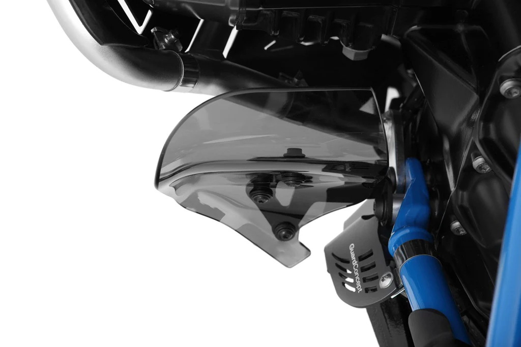 Wunderlich BMW R Series GS Ergonomics - Foot protectors - Smoked Grey - 27910-206 - Image 4