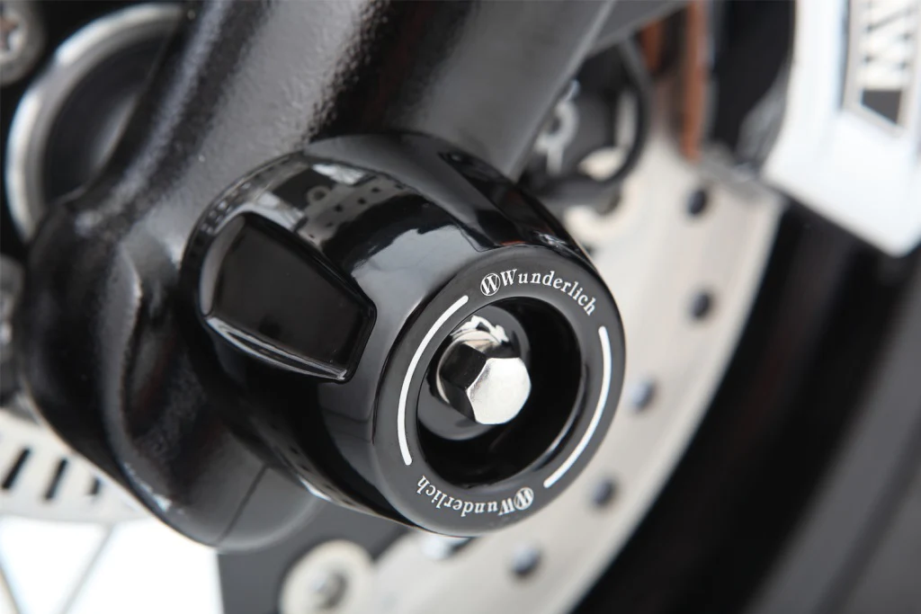 Wunderlich BMW R-Series Protection - Slider Axle (Front) - Black - 11890-002 - Image 2