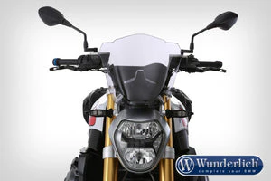 Wunderlich BMW R1200R Screens - Sporting (305mm) Clear-30450-111 - Image 2