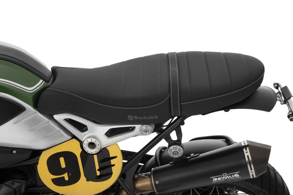 Wunderlich BMW RNineT Ergonomics - Seat :Rider"-Passenger (Black)-44118-112 - Image 3