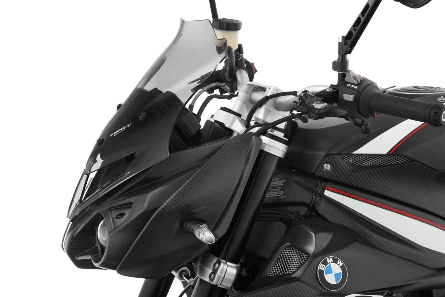 Wunderlich BMW S1000R Screen - Windscreen Touring (H410 W307) Smoked Grey - 35751-102 - Image 3