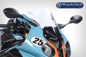 Wunderlich BMW S1000RR Screen (15-17) - Windscreen Bubble (455mm)-Smoked Grey-43960-102 - Image 6