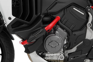 Wunderlich Ducati Multistrada V4 Pikes Peak Protection - Engine Protection Bar Red - 71200-004 - Image 8