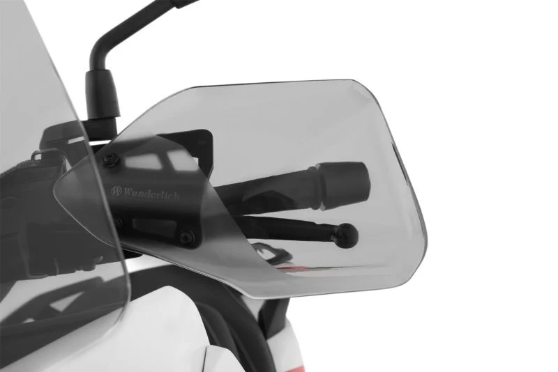 Wunderlich Hand Deflectors BMW C 400 Egonomics - Smoked Grey-27520-702 - Image 2