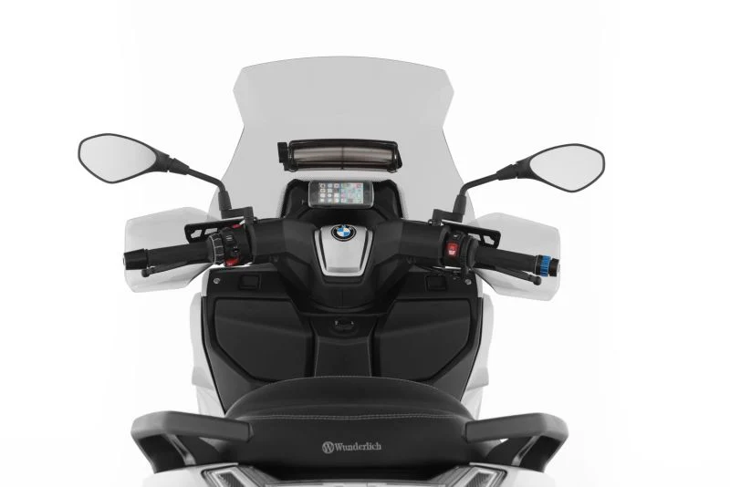 Wunderlich Hand Deflectors BMW C 400 Egonomics - Smoked Grey-27520-702 - Image 3