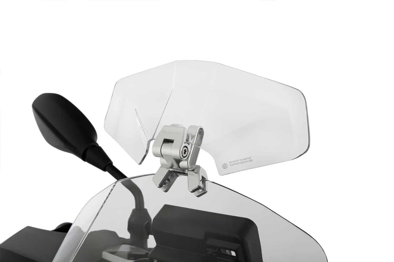 Wunderlich Screen Wind Deflector - Ergo 3D (232*82)Clear - 42350-001 - Image 2
