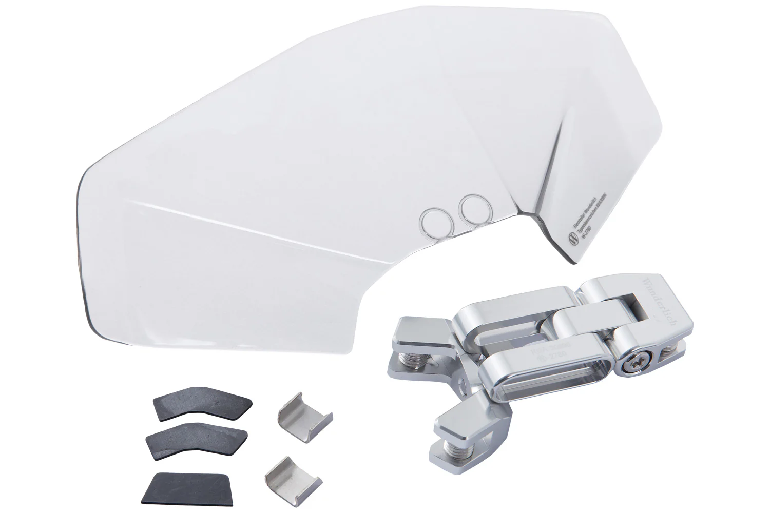 Wunderlich Screen Wind Deflector - Ergo 3D+ (245*105) Clear - 42350-101 - Image 5