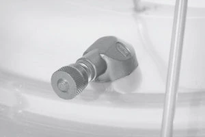 Wunderlich Tyre pressure Valve 90° stem adapter ( aluminium) - 23190-000