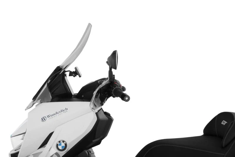 Wunderlich Windshield Marathon BMW C 400 GT - Smoked Grey - 41332-005 - Image 3