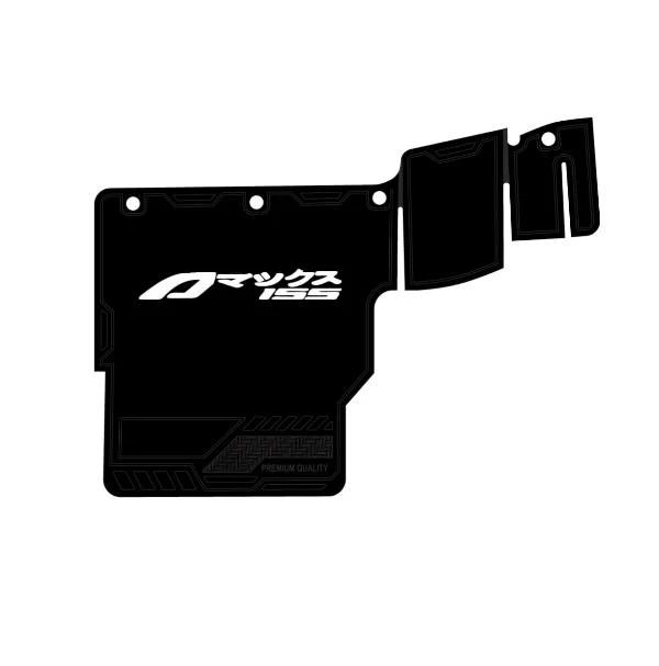 Yamaha Aerox Mud Flap (Black)