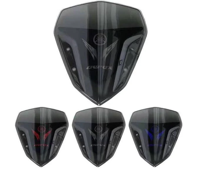 Yamaha Aerox Windshield Visor Glass LED (White) - Image 2
