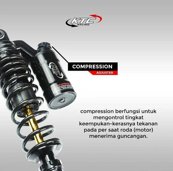 Yamaha Aerox Rear Shock Absorber 305mm Black - Image 3