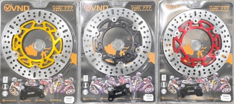 Yamaha Aerox CNC Disc Plate Front-Golden - Image 2