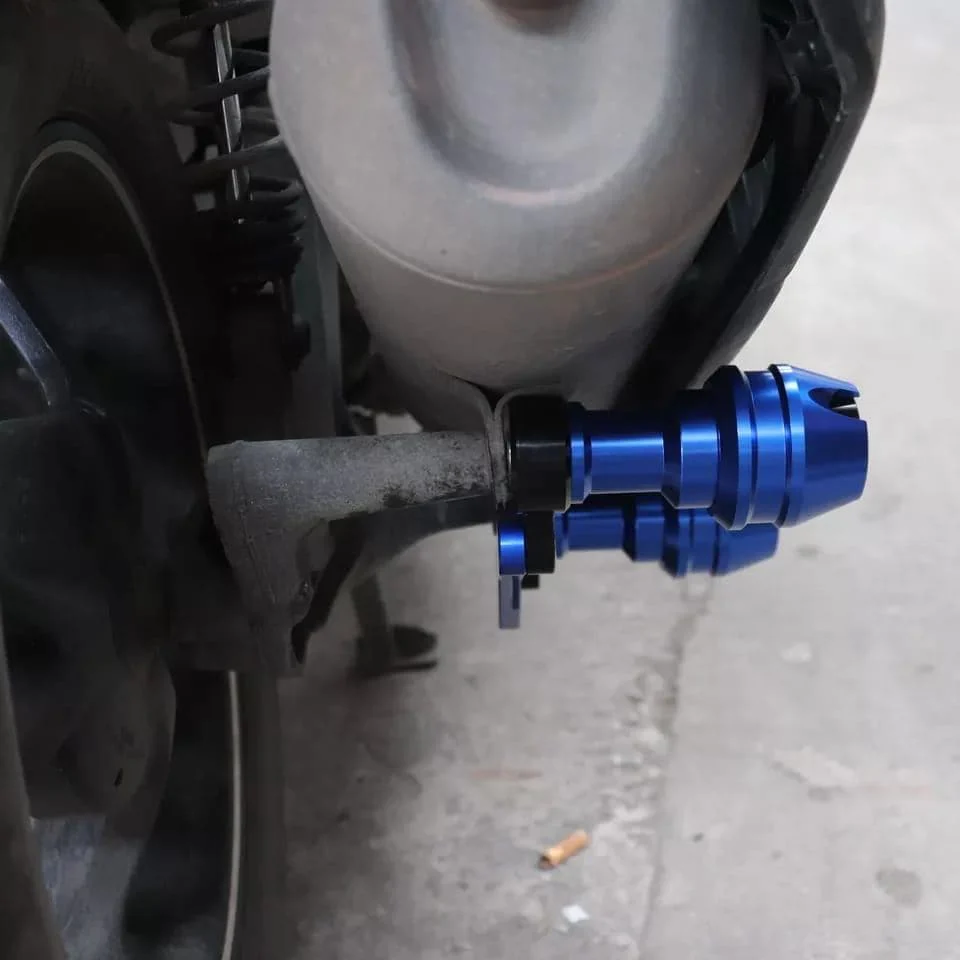 Yamaha Aerox Exhaust Slider - Anti Crash Protector - Image 3