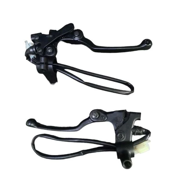 Yamaha Aerox Lever Set Black Color With Smart Brake Lock Function