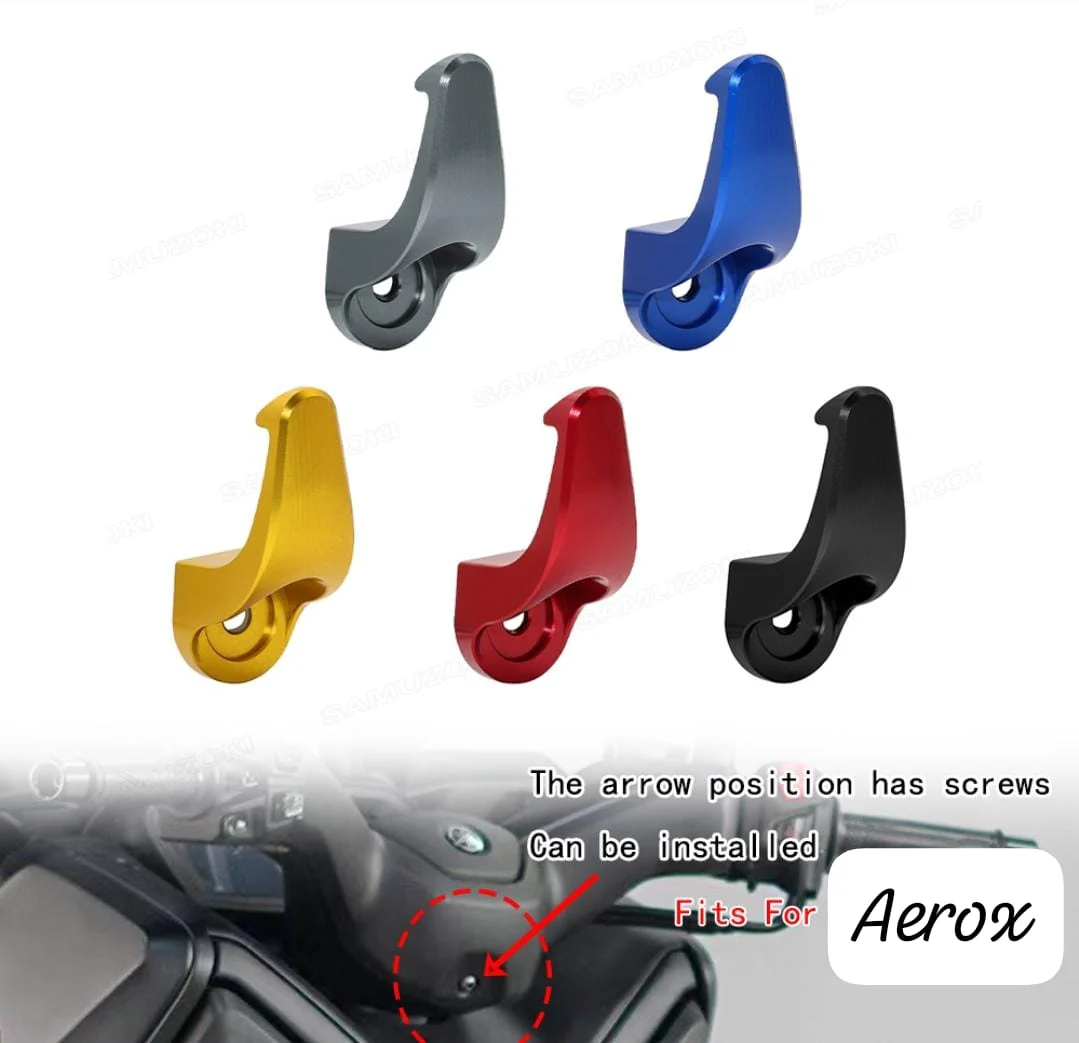 Yamaha AEROX Luggage Hook CNC Imported