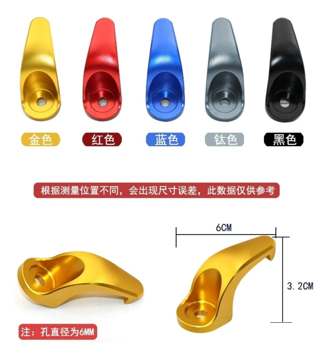 Yamaha AEROX Luggage Hook CNC Imported - Image 2